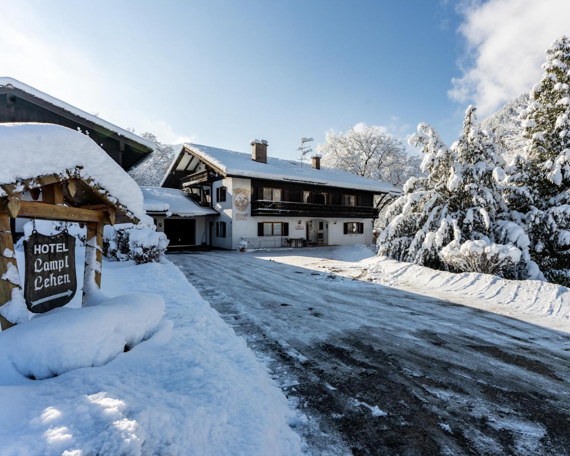Hotel & Chalets Lampllehen Марктшелленберг Екстер'єр фото