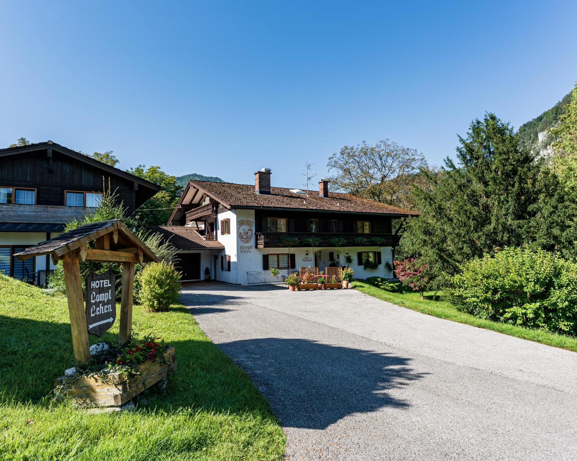 Hotel & Chalets Lampllehen Марктшелленберг Екстер'єр фото